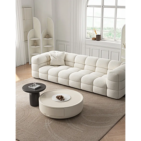 Isabella Coffee Table Set Black & White