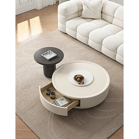 Isabella Coffee Table Set Black & White