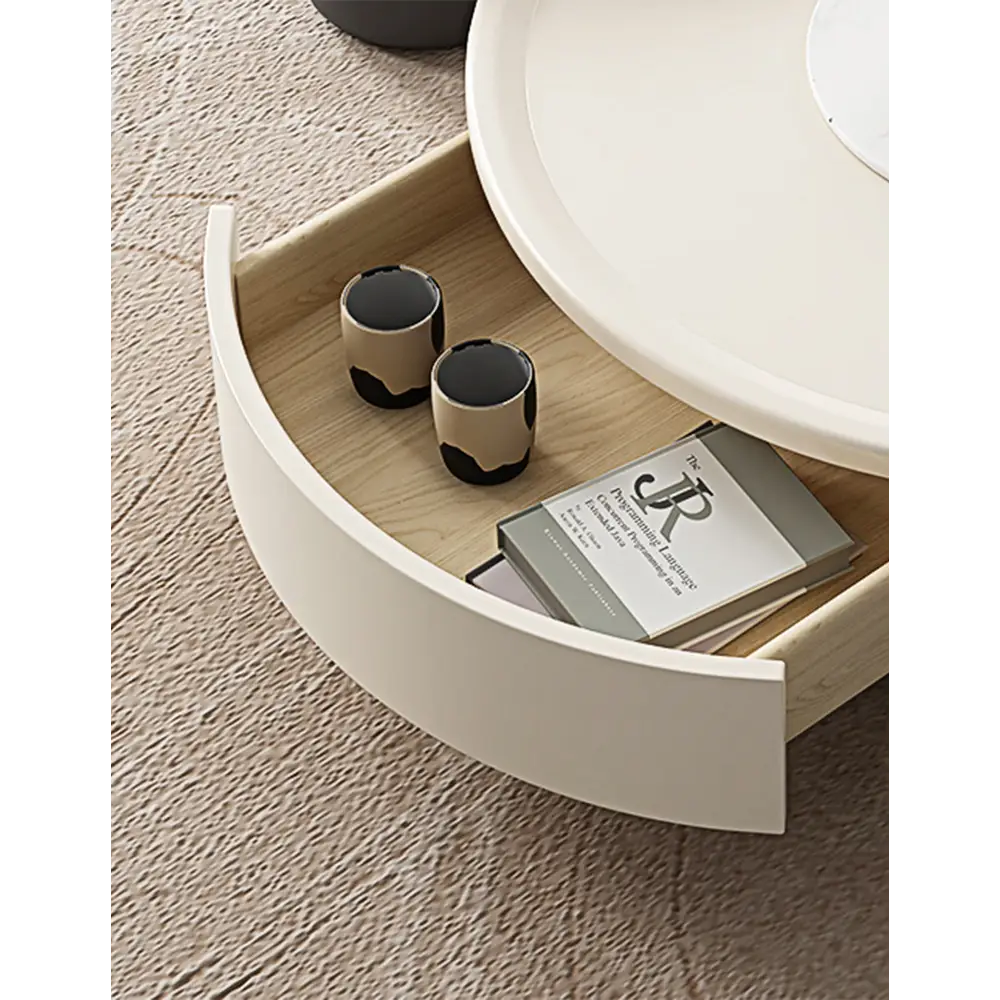Isabella Coffee Table Set Black & White