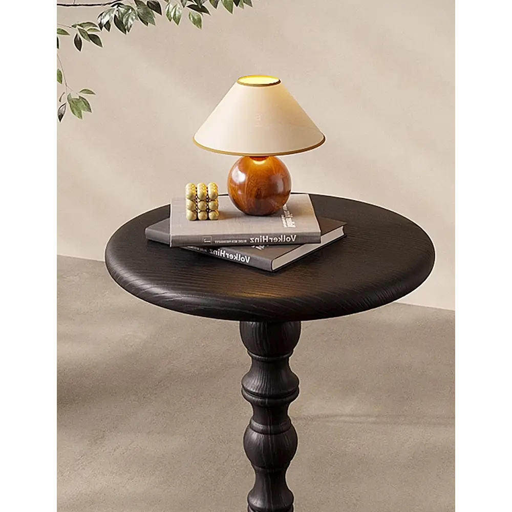 Isadora Metal Side Table Black