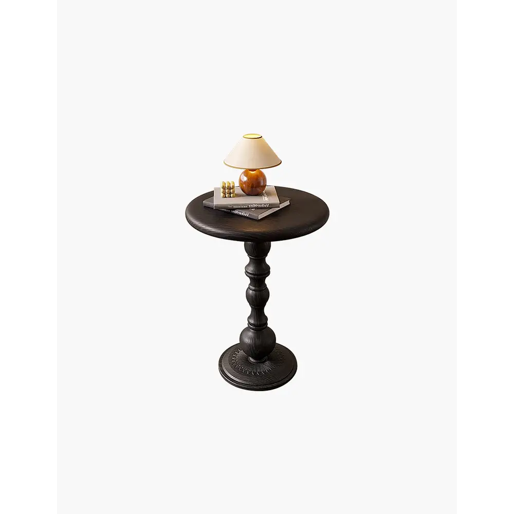 Isadora Metal Side Table Black