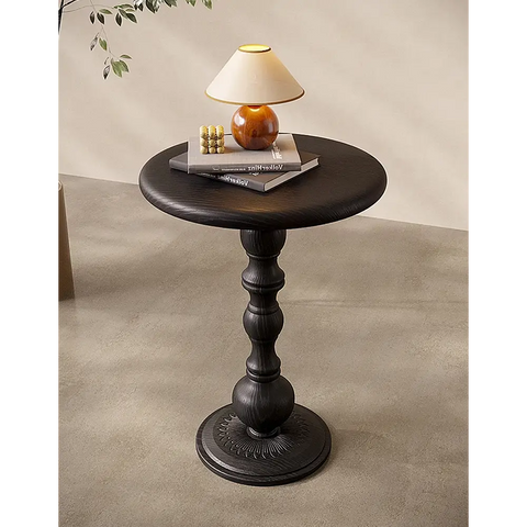 Isadora Metal Side Table Black