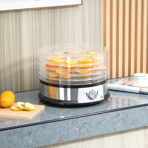 HOMCOM 40-70\'e2\'84\'83 Five-Tray Food Dehydrator