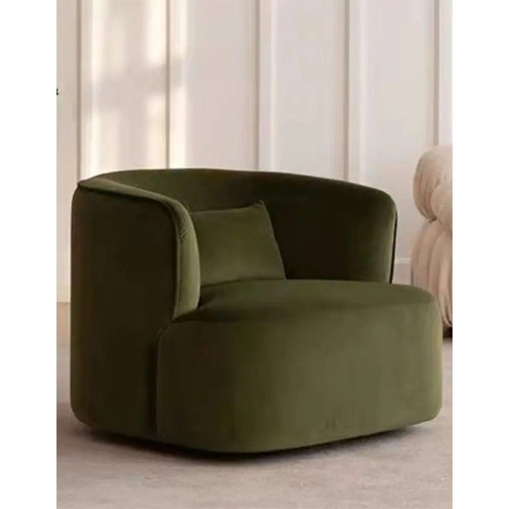 Janet Armchair, Velvet/Boucle｜ DC Concept