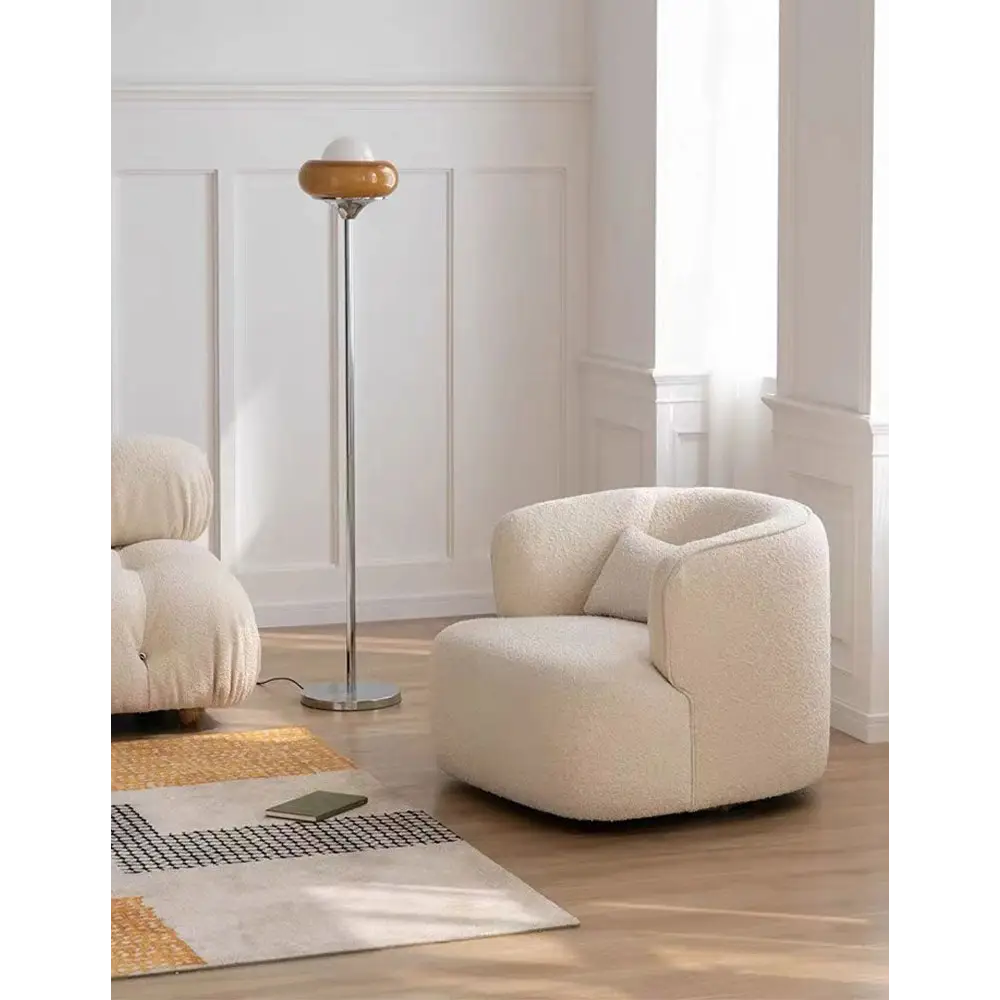 Janet Armchair, Velvet/Boucle｜ DC Concept