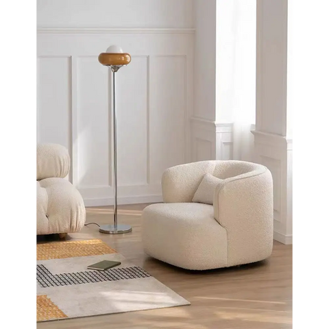 Janet Armchair, Velvet/Boucle｜ DC Concept