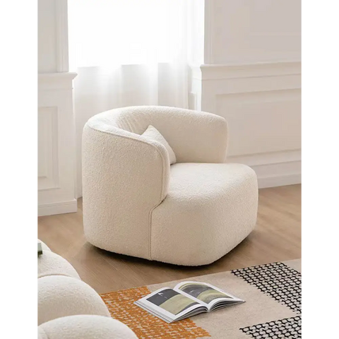 Janet Armchair, Velvet/Boucle｜ DC Concept