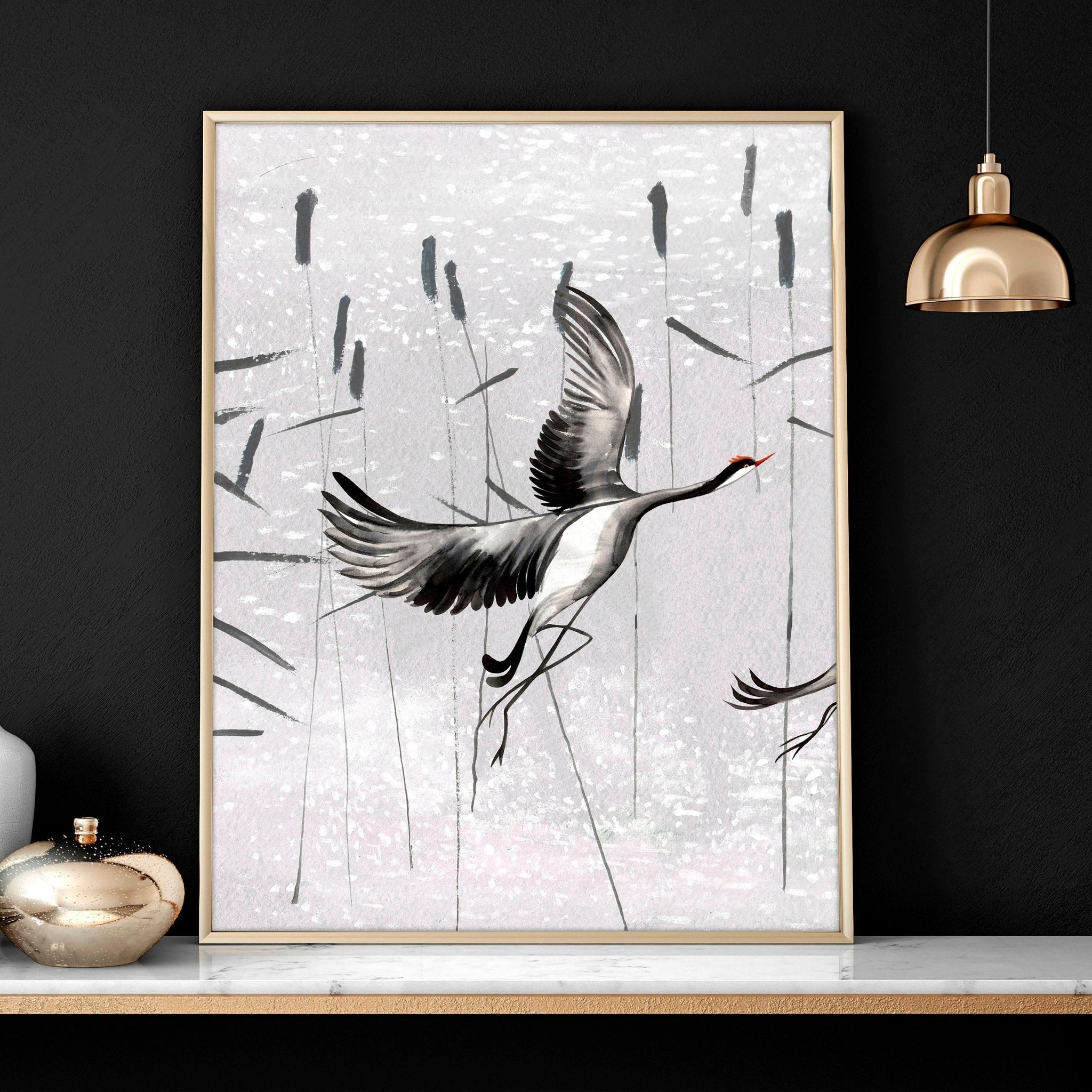 Japanese print art | set of 2 wall art prints