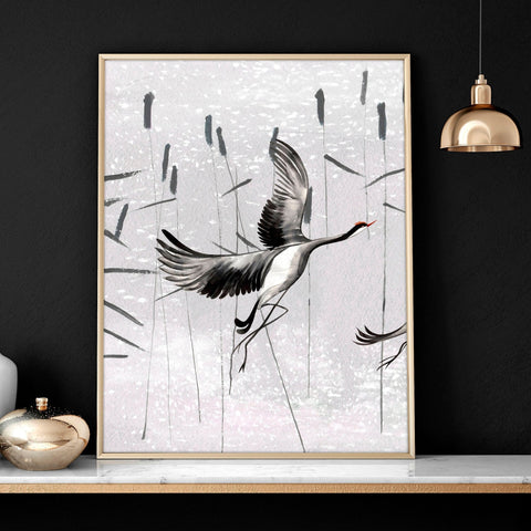 Japanese print art | set of 2 wall art prints