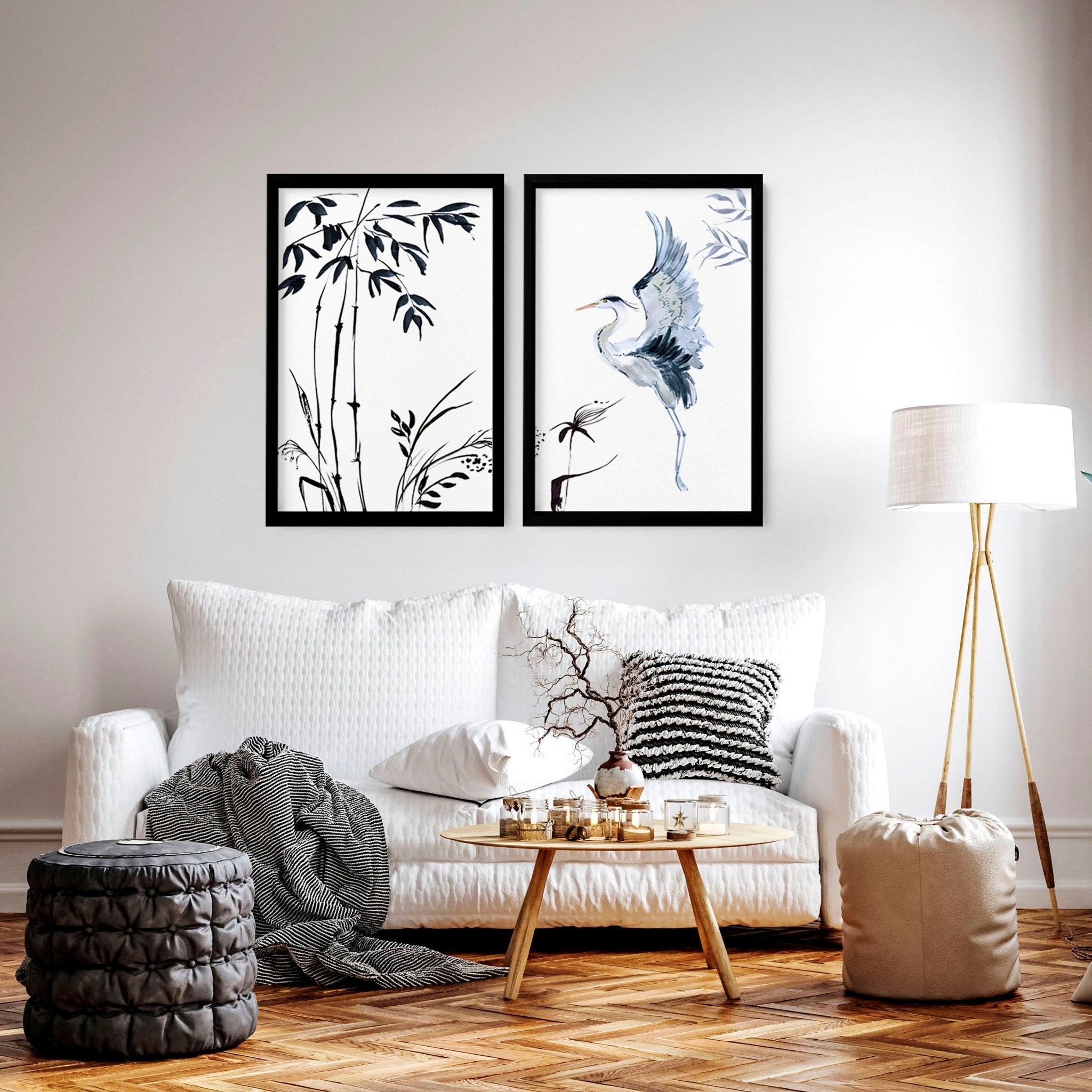 Set of 2 Wall Art For A Hallway