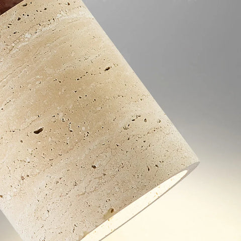 Wabi-Sabi Natural Stone Pendant Light – Japanese Modern Designer Hanging Lamp
