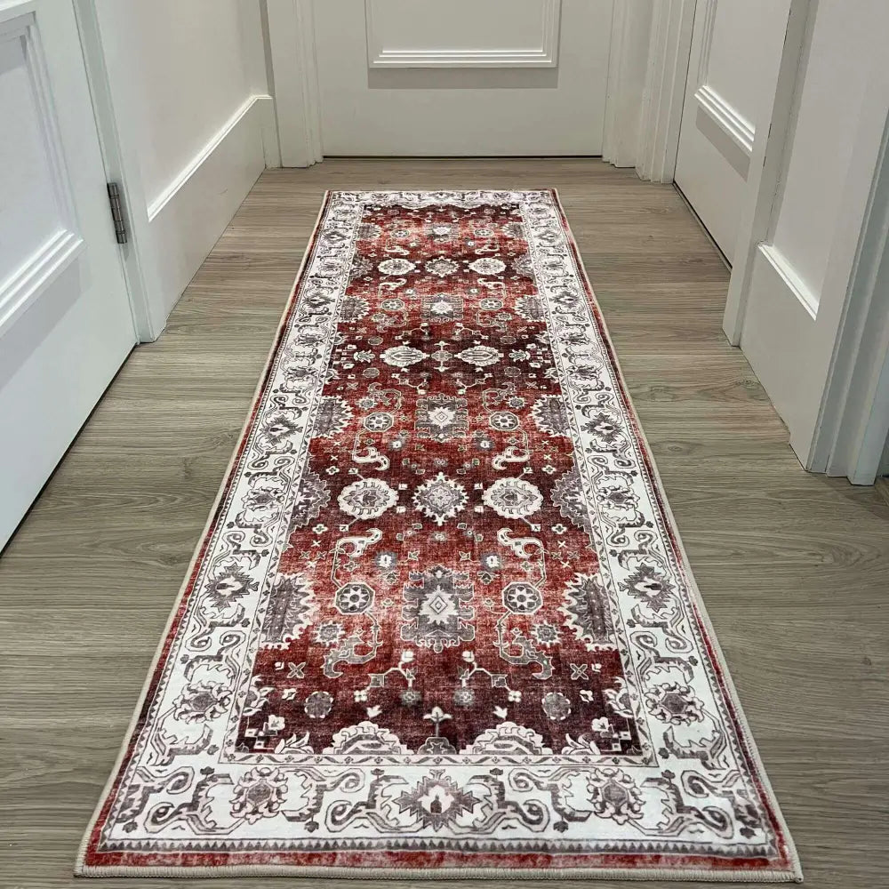 Jasru Vintage Washable Rug - Rugs