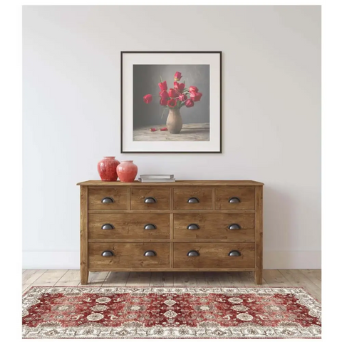 Jasru Vintage Washable Rug - Rugs