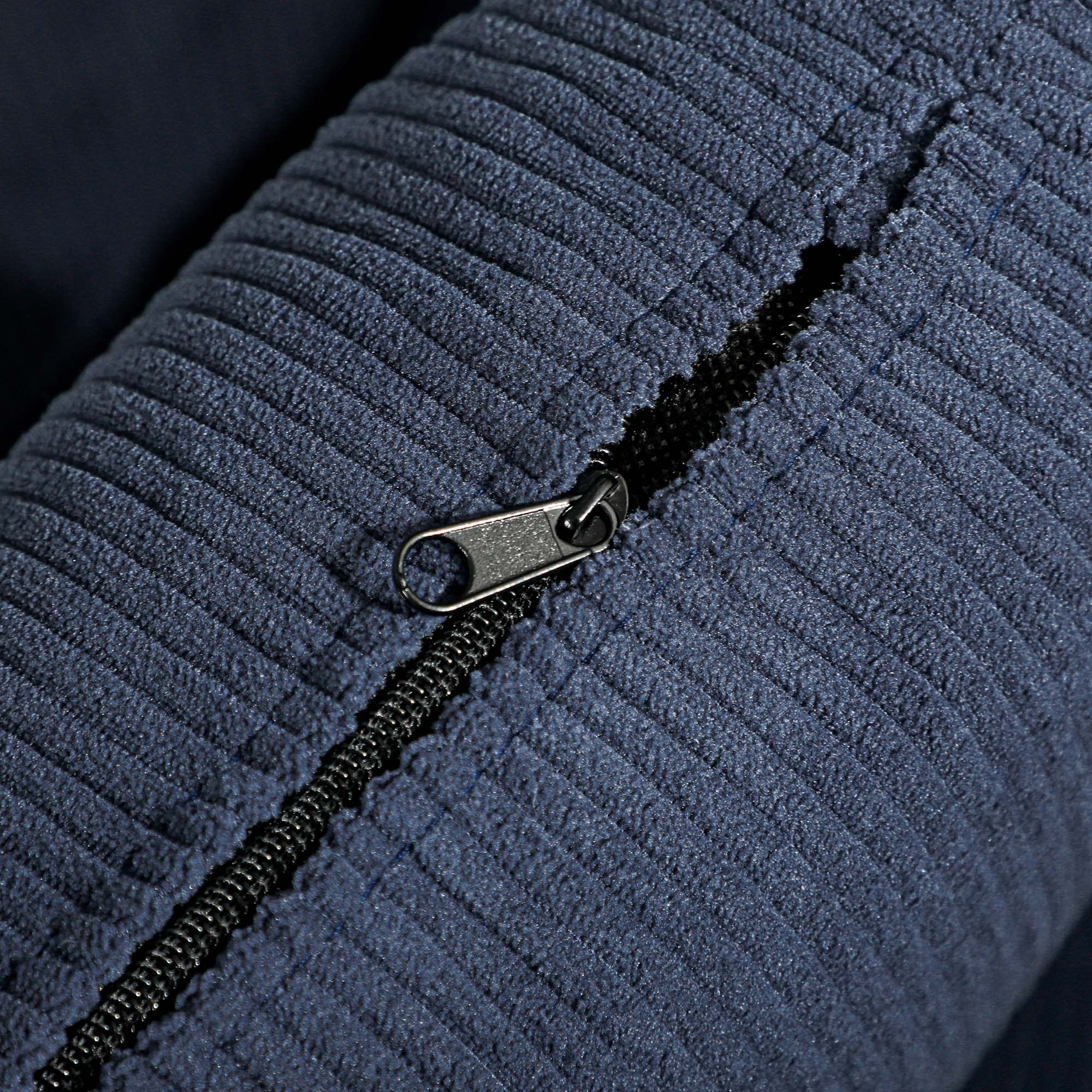 HOMCOM Corduroy Retro Accent Chair - Blue