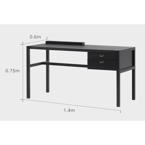 Jottergoods Office Desk, Black｜ DC Concept