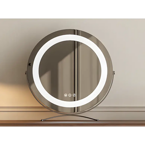 Juana Dressing Tables With Mirror Solid Wood Cream