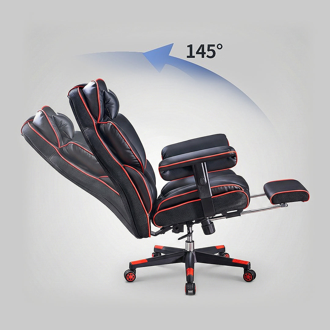 Juvellian Office Chair, Cream High Back
