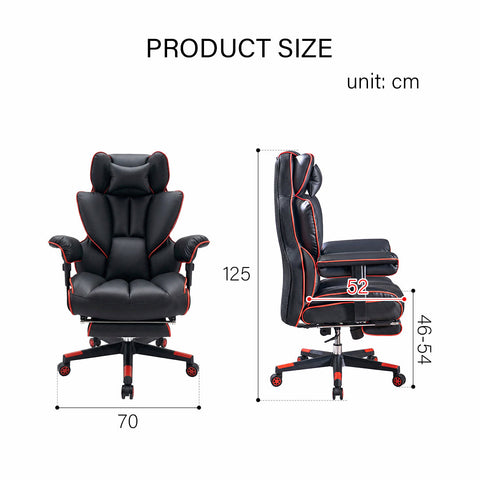 Juvellian Office Chair, Cream High Back