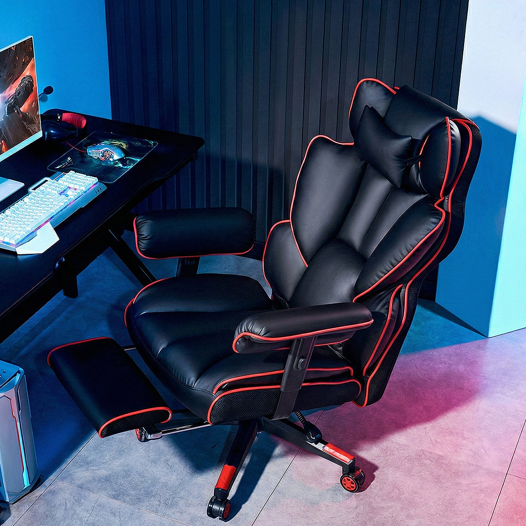 Juvellian Office Chair, Cream High Back