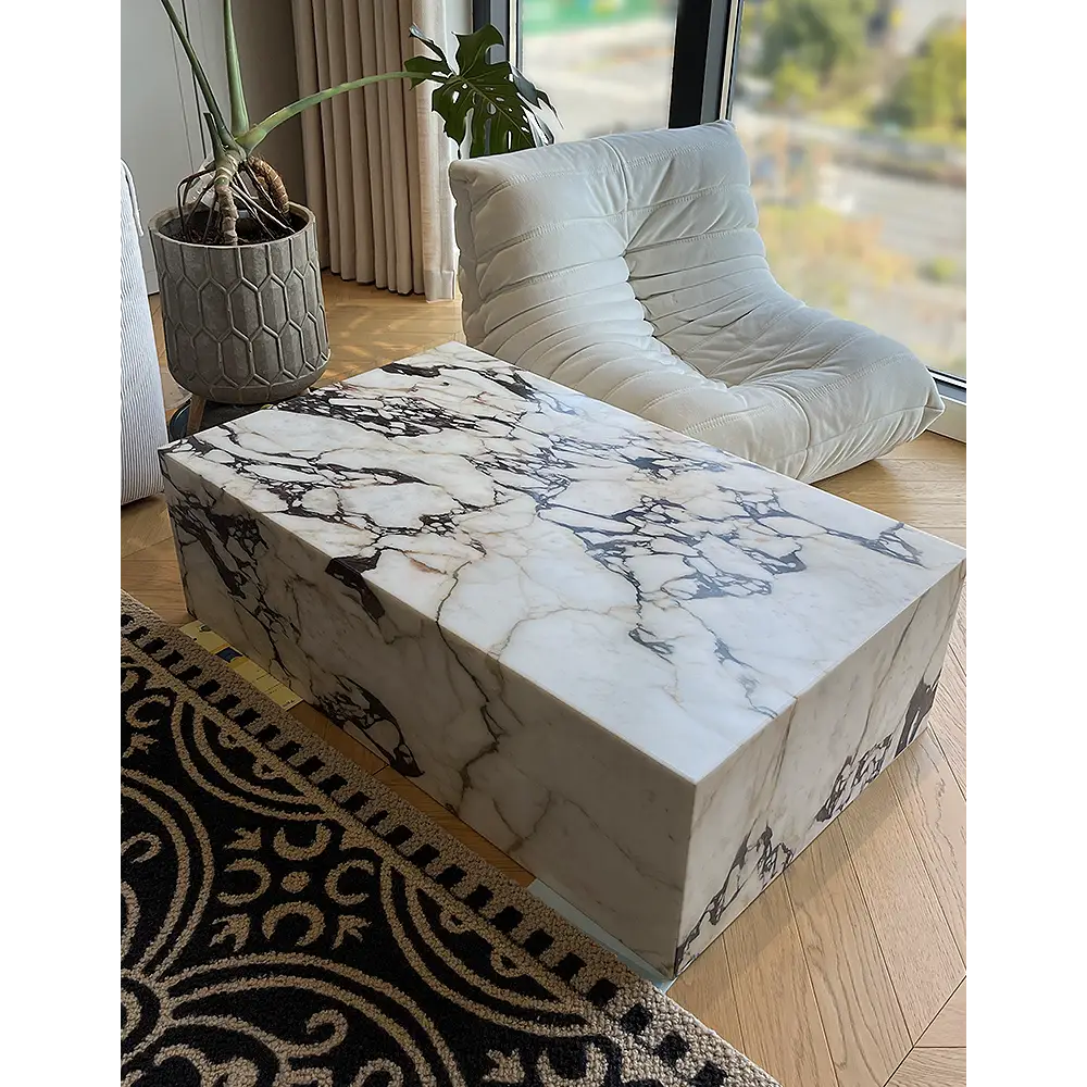 Kabelo Coffee Table Set Sintered Stone/Marble