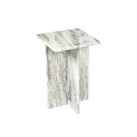 Karamchand Small Side Table, Marble