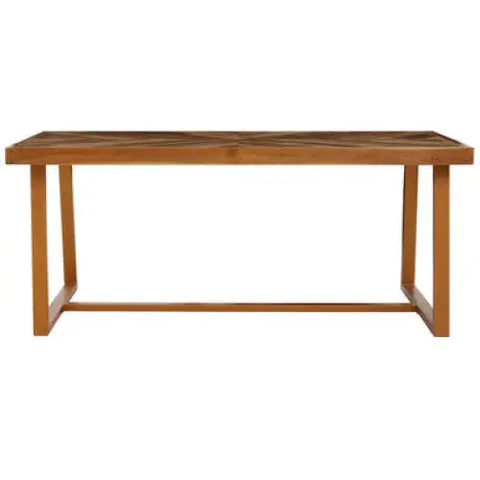 Kendari Natural Teak Wood Dining Table
