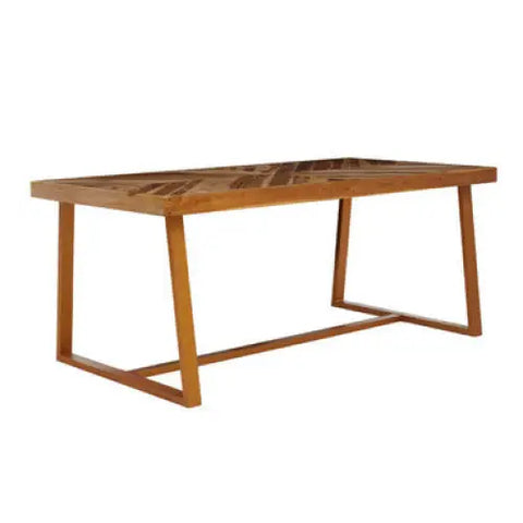 Kendari Natural Teak Wood Dining Table