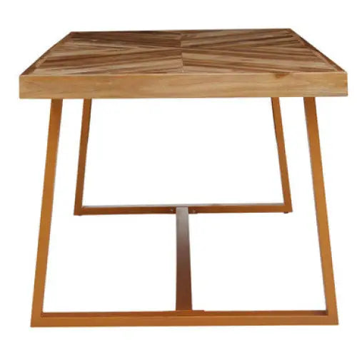 Kendari Natural Teak Wood Dining Table