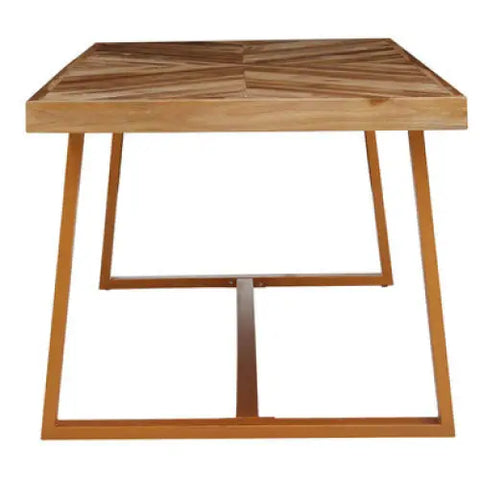 Kendari Natural Teak Wood Dining Table