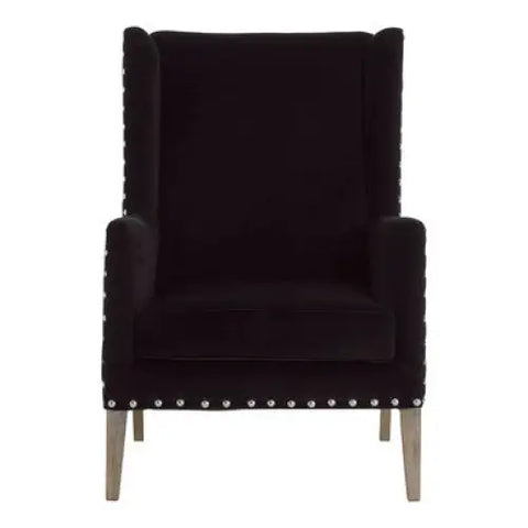 Kensington Townhouse Black Armchair - Arm Chair