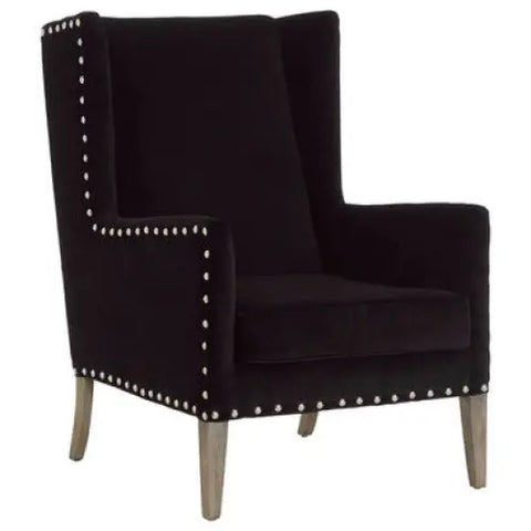 Kensington Townhouse Black Armchair - Arm Chair