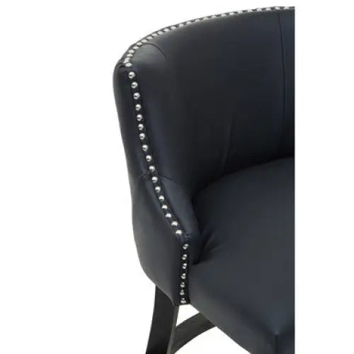 Kensington Townhouse Black Hevea Bar Chair - Bar Stool