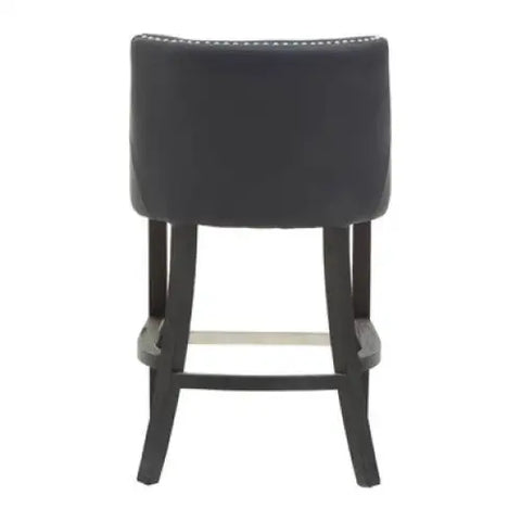 Kensington Townhouse Black Hevea Bar Chair - Bar Stool