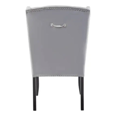Kensington Townhouse Grey Velvet Dining Chair - Dining Chair