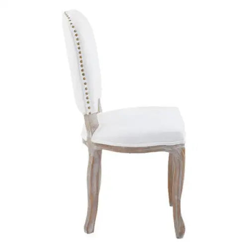 Kensington Townhouse Ivory Linen Dining Chair - Dining Chair