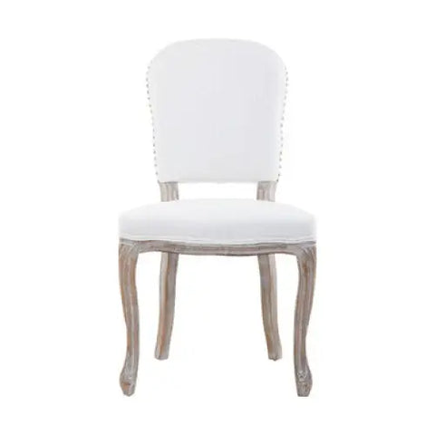 Kensington Townhouse Ivory Linen Dining Chair - Dining Chair