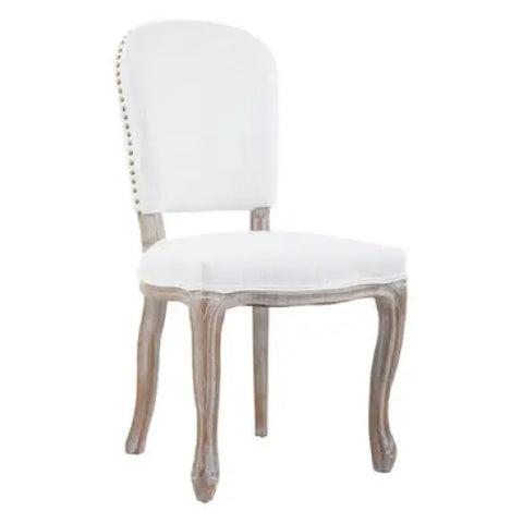 Kensington Townhouse Ivory Linen Dining Chair - Dining Chair