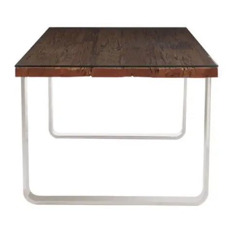 Kerala Natural U Shaped Base Dining Table