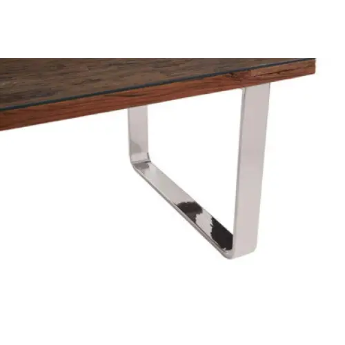 Kerala Natural U Shaped Base Dining Table