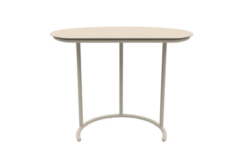 Kiki C-Shaped Metal Garden Side Table