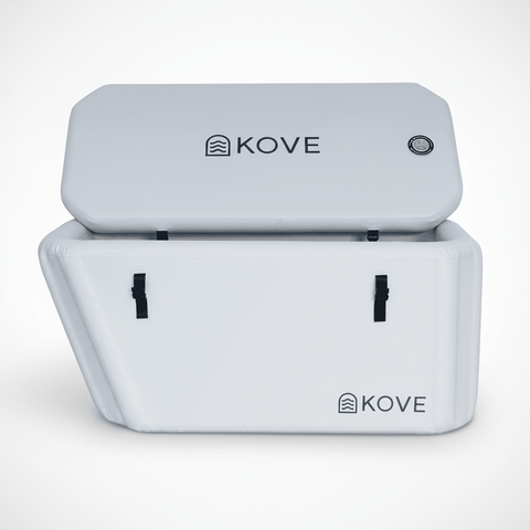 KOVE Elite Ice Bath – Premium Ergonomic Reclined Cold Plunge - Full Body Immersion - 450L (Chiller Compatible)