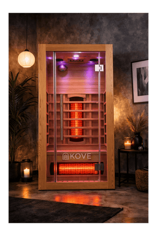KOVE Full Spectrum Infrared Sauna – 1 Person