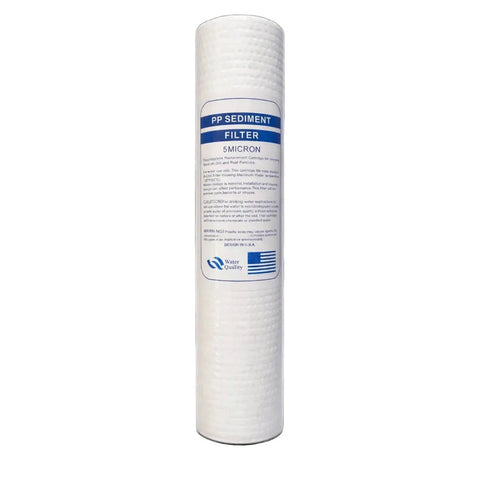 KOVE Pro Ice Bath 5 Micron Filter Cartridges – Widely Compatible - 10 inch - Pack of 5