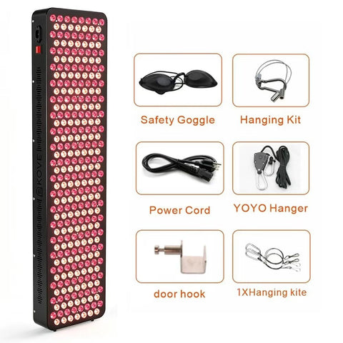 KOVE Red Light Panel Pro – Full-Body 660nm & 850nm Red Light Therapy