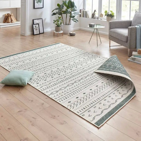 Kuba Reversible Indoor-Outdoor Rug - Rugs