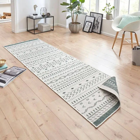 Kuba Reversible Indoor-Outdoor Rug - Rugs