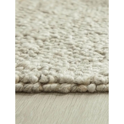 La Playa Silver Grey Solid Rug - Rugs