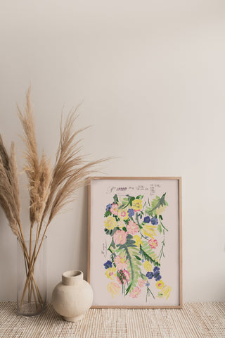 No.015 - Lady Garden - Vintage Archive Poster Prints