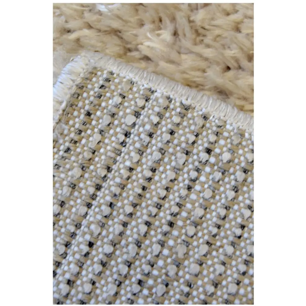 Lagom Natural Shaggy Rug - Rugs