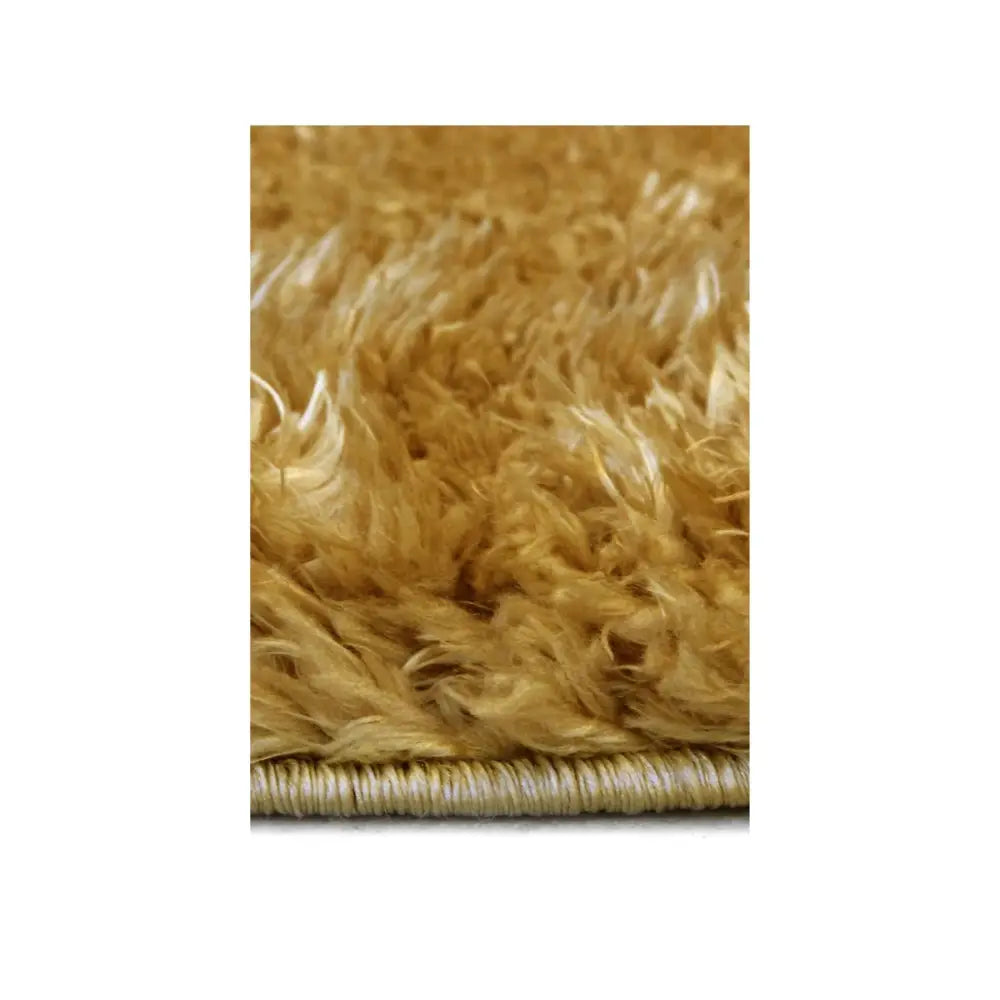 Lagom Ochre Shaggy Rug - Rugs